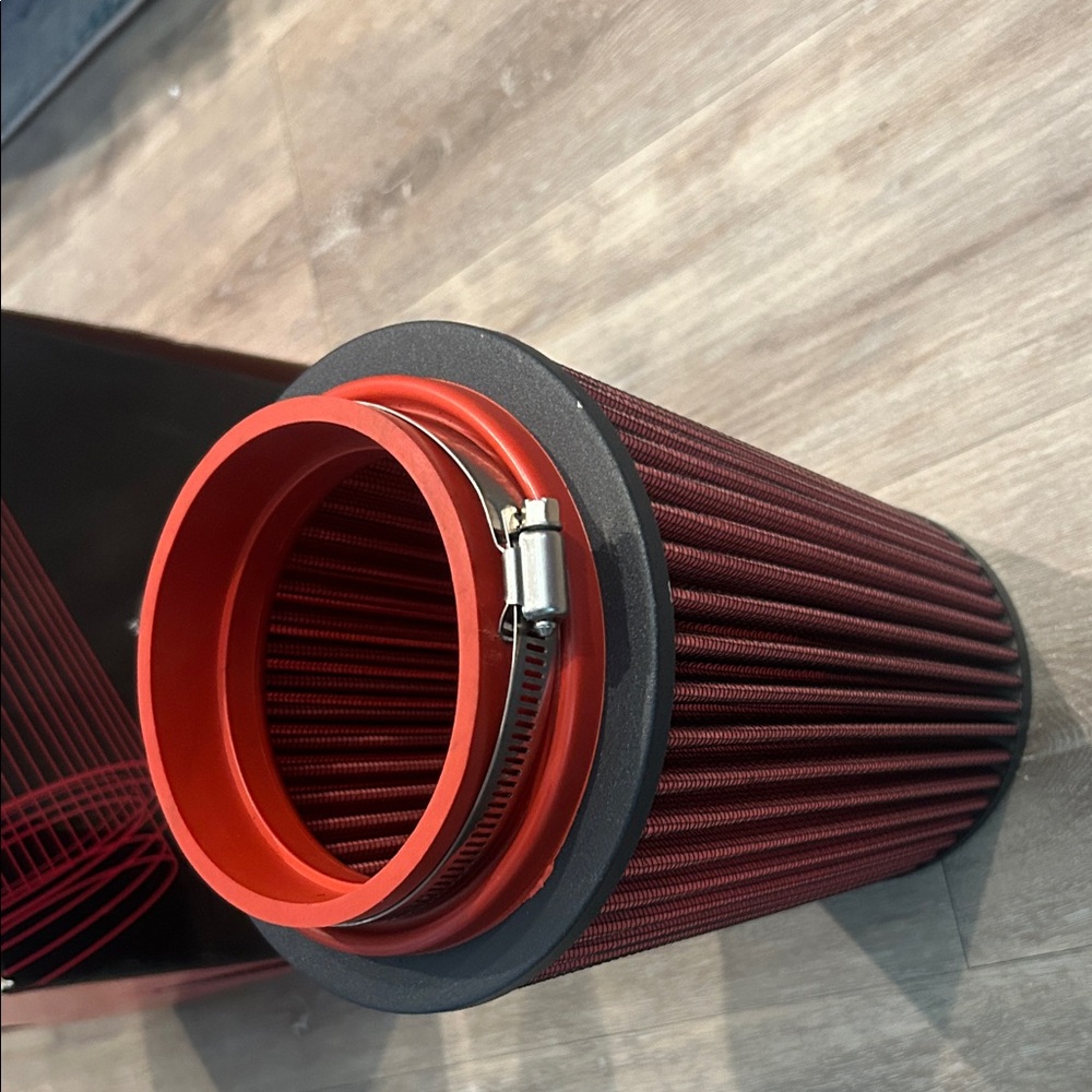 Red High Flow Performance Air Filter - Picture 2 of 2